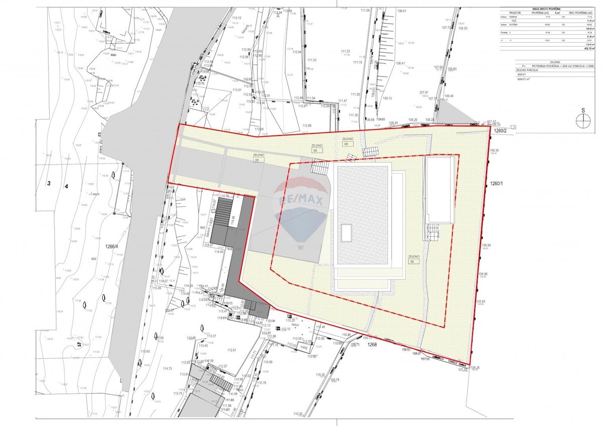 Stavbno zemljišče Opatija - Centar, Opatija, 1.008m2