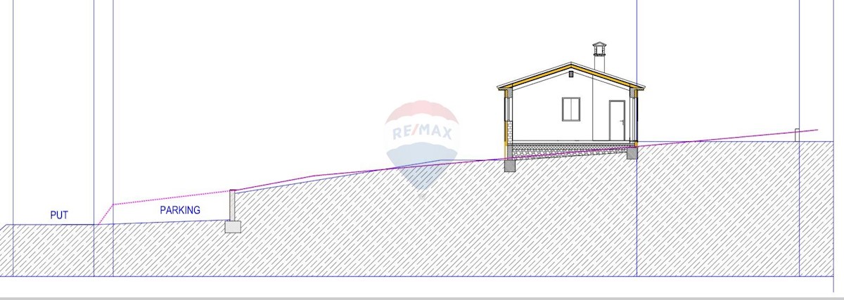 Hiša Rakotule, Karojba, 70m2