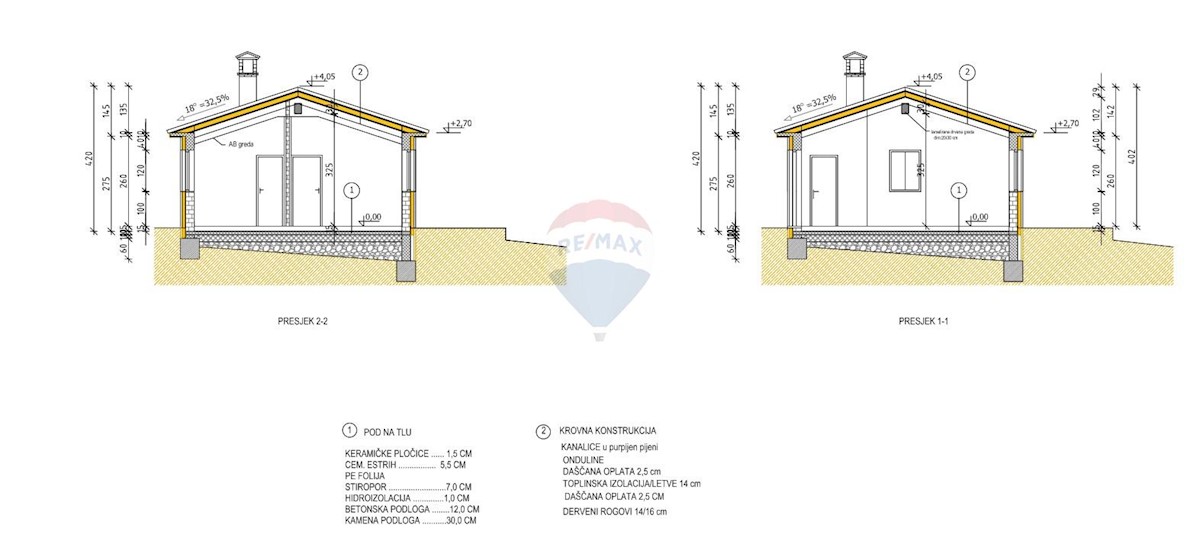 Hiša Rakotule, Karojba, 70m2