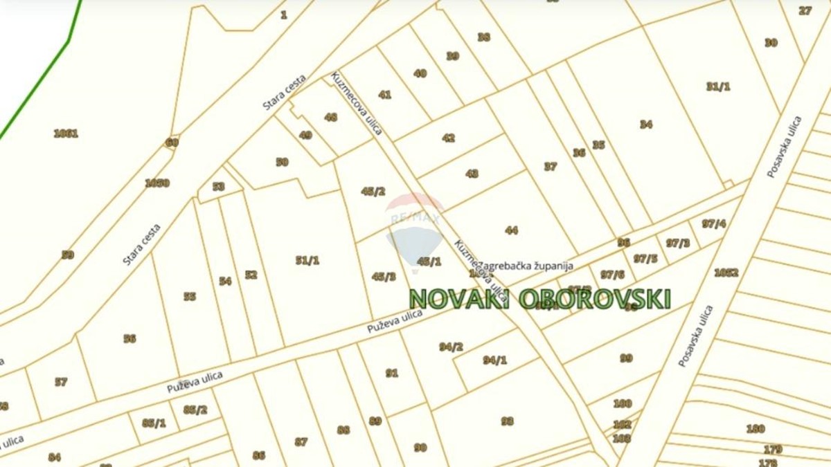 Stavbno zemljišče Novaki Oborovski, Rugvica, 4.495m2