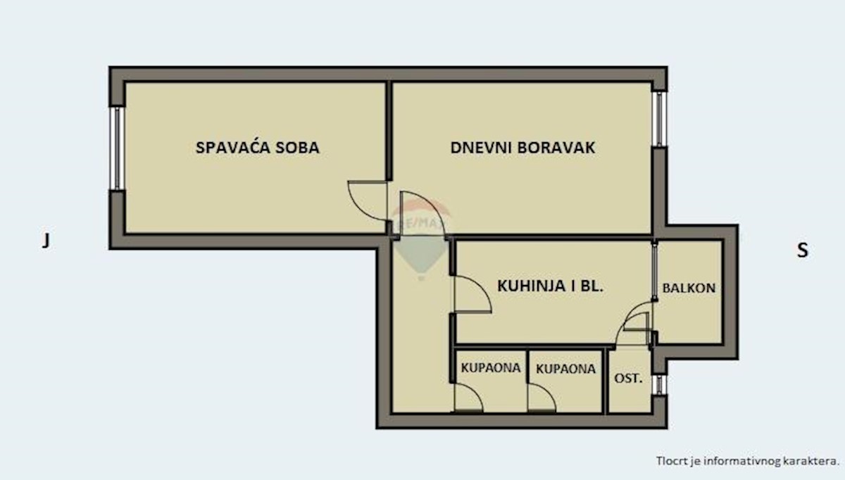 Stanovanje/Apartma Peščenica, Peščenica - Žitnjak, 49m2