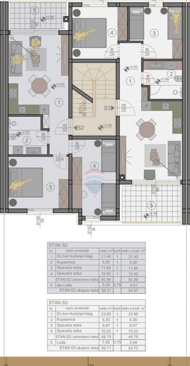 Stanovanje/Apartma Valdebek, Pula, 58,46m2