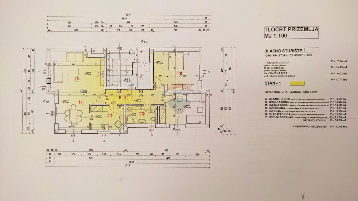 Stanovanje/Apartma Umag, 97,93m2