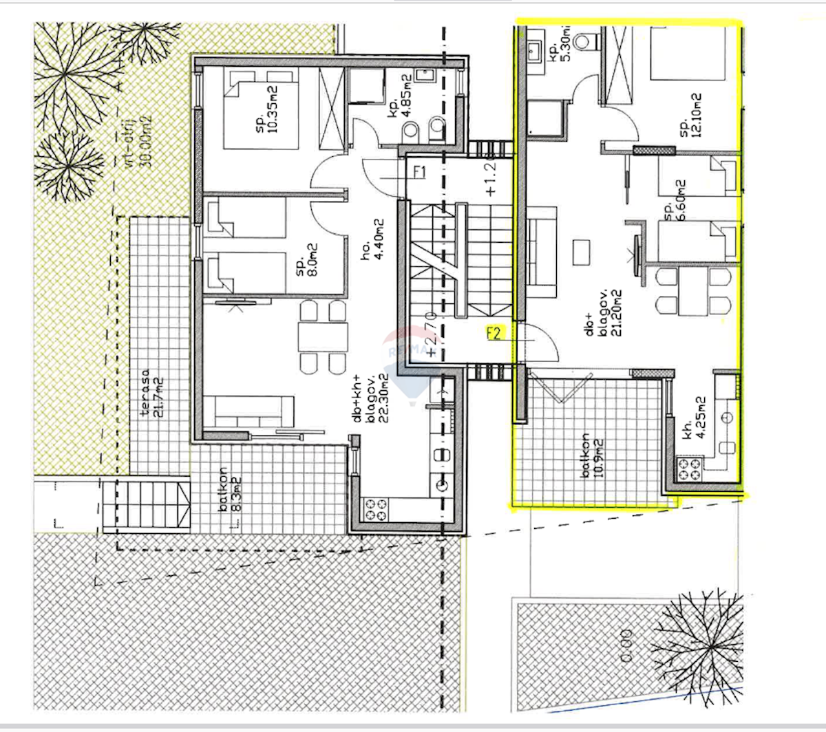 Stanovanje/Apartma Umag, 69,40m2