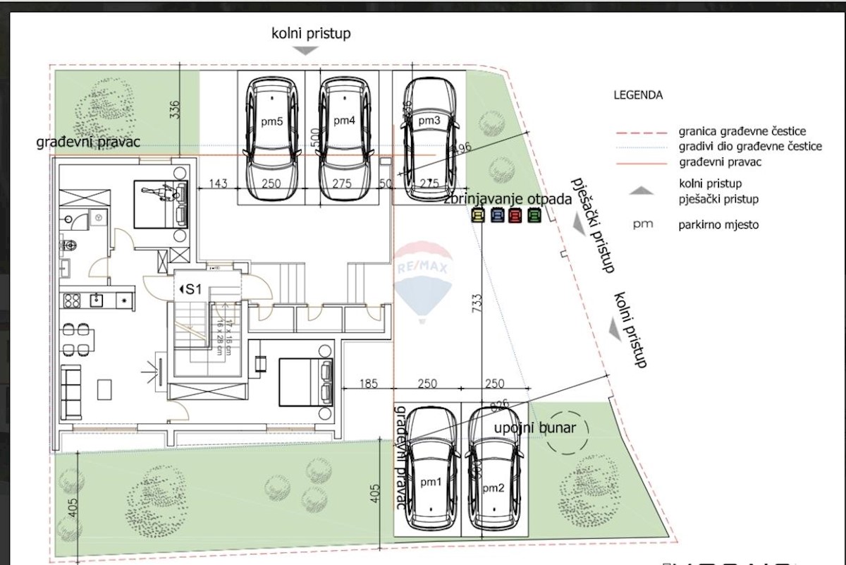 Stanovanje/Apartma Šijana, Pula, 103,28m2