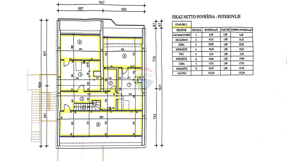 Stanovanje/Apartma Brestovice, Kastav, 296m2