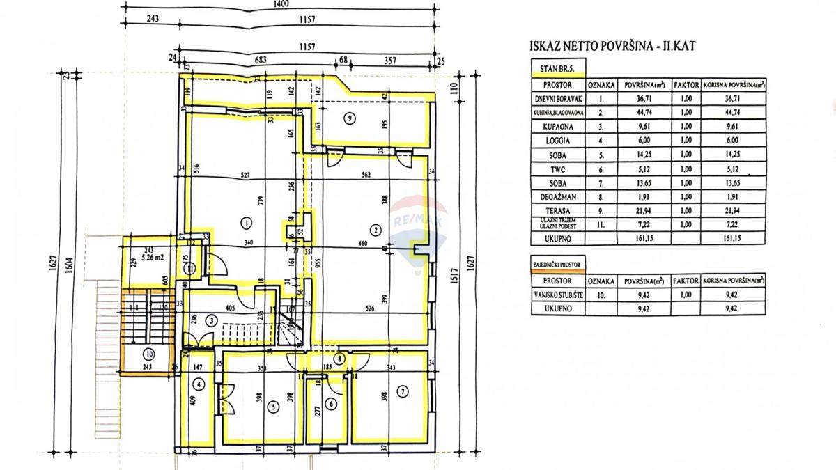 Stanovanje/Apartma Brestovice, Kastav, 296m2