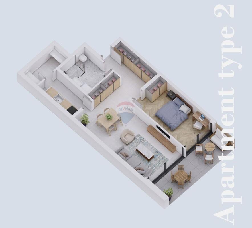 Stanovanje/Apartma Rovinj, 66,50m2
