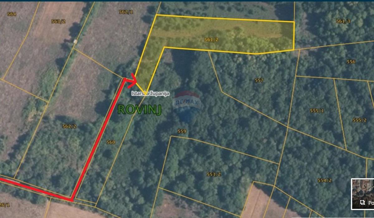 Stavbno zemljišče Rovinj, 3.093m2