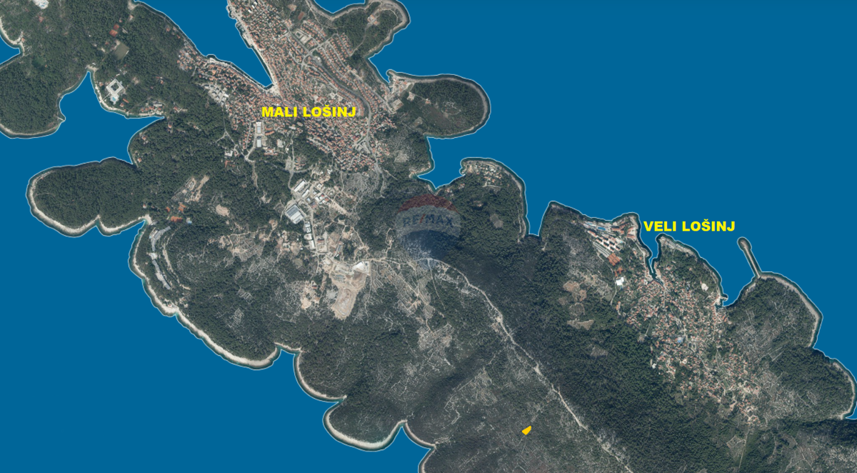 Stavbno zemljišče Veli Lošinj, Mali Lošinj, 795m2