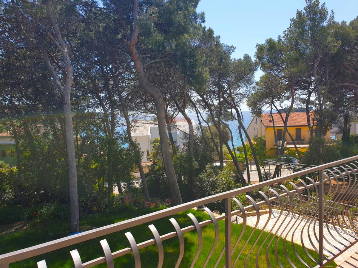Istra, Rovinj, hiša v gozdičku ob morju, parkirišče, 6 apartmajev