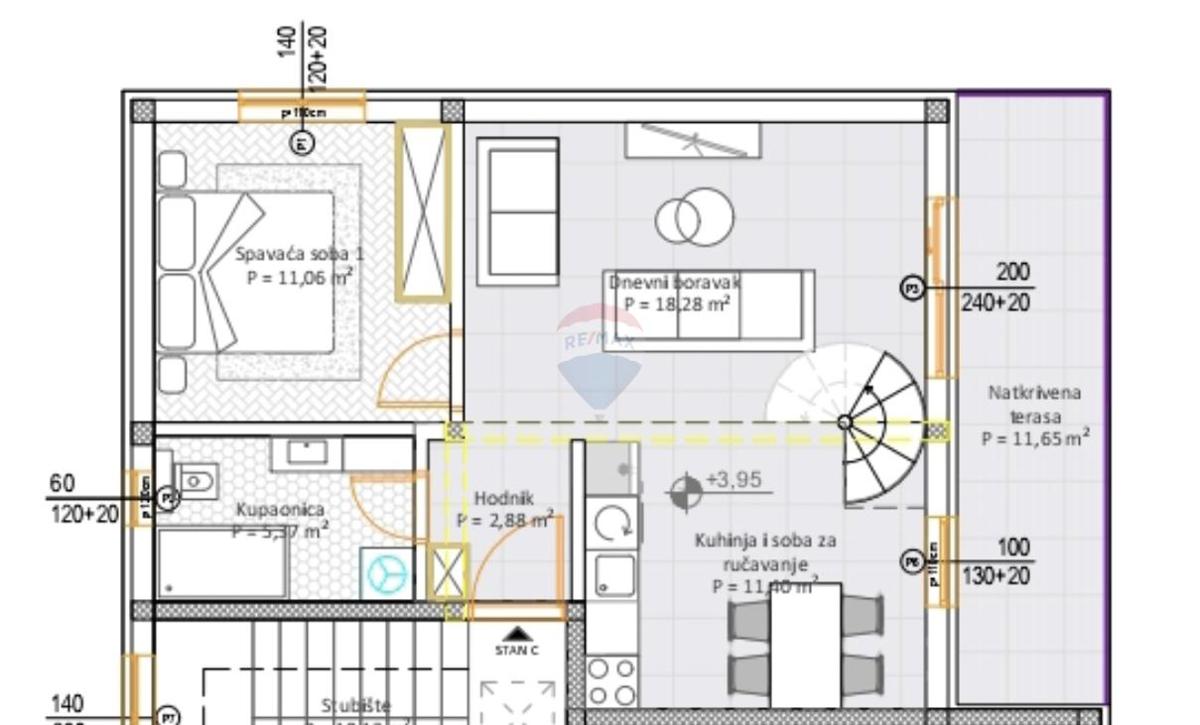 Stanovanje/Apartma Valbandon, Fažana, 69,59m2