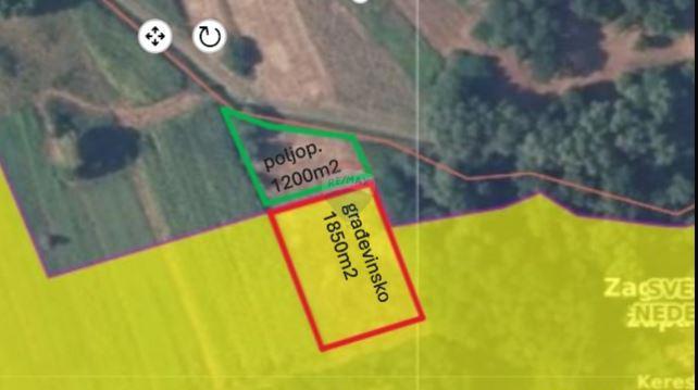 Stavbno zemljišče Kerestinec, Sveta Nedelja, 3.054m2
