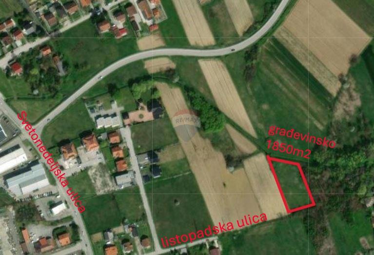 Stavbno zemljišče Kerestinec, Sveta Nedelja, 3.054m2