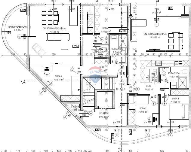 Stanovanje/Apartma Tar, Tar-Vabriga, 78,98m2