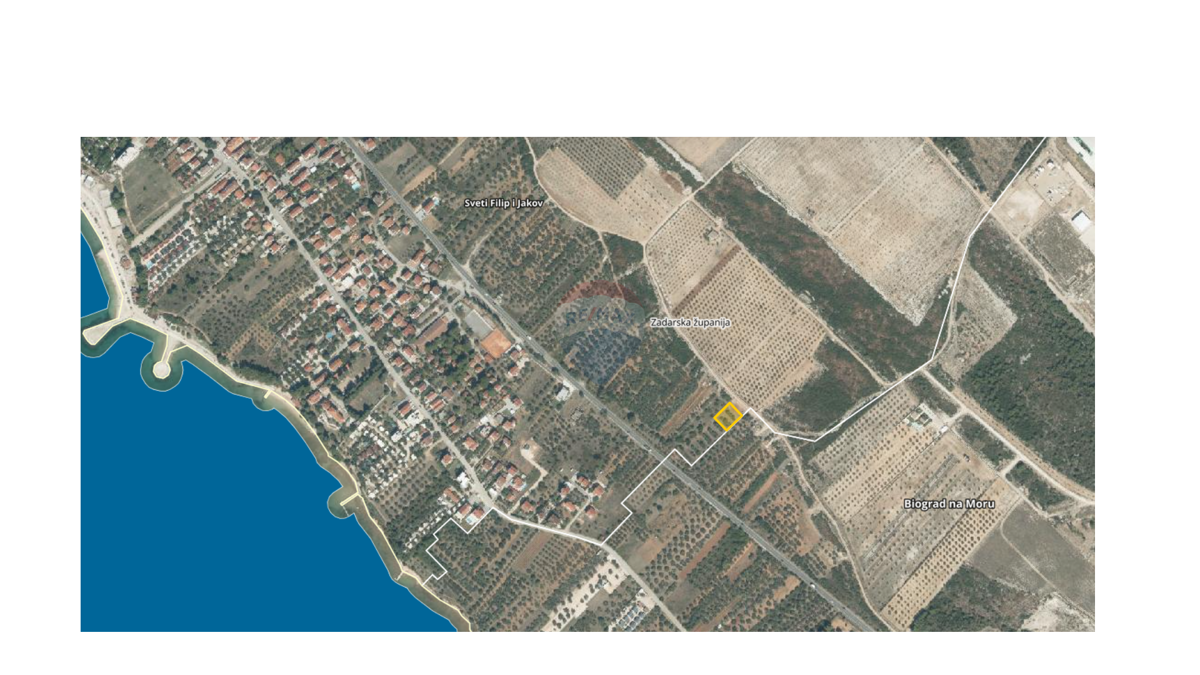 Stavbno zemljišče Sveti Filip i Jakov, Sveti Filip I Jakov, 868m2