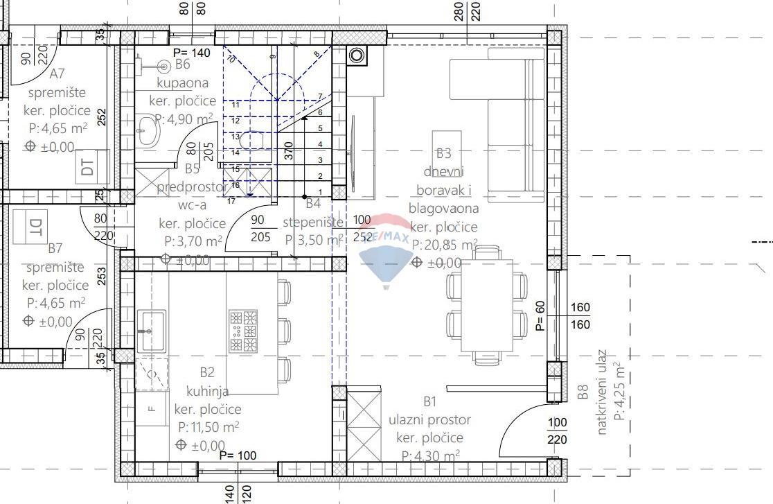 Hiša Kaštel, Buje, 120m2