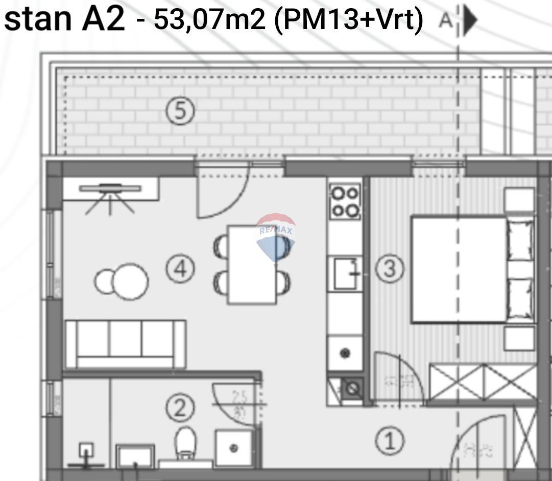 Stanovanje/Apartma Šikići, Pula, 53,04m2