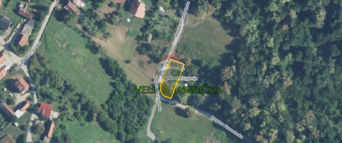 Stavbno zemljišče Velika Jamnička, Pisarovina, 463m2
