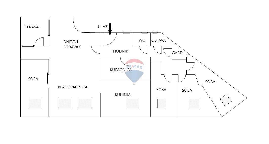 Stanovanje/Apartma Maksimir, 116,52m2