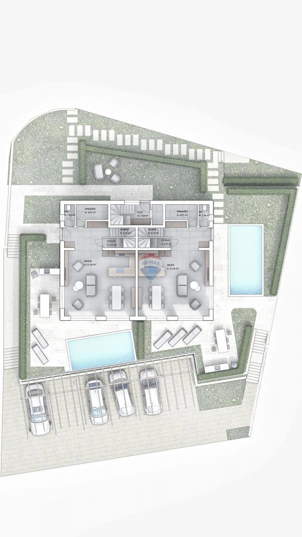 Stavbno zemljišče Krk, 753,50m2