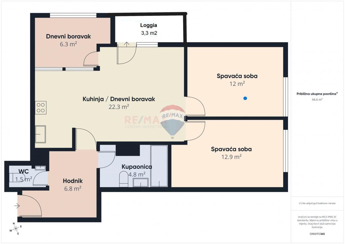 Stanovanje/Apartma Špansko, Stenjevec, 70m2