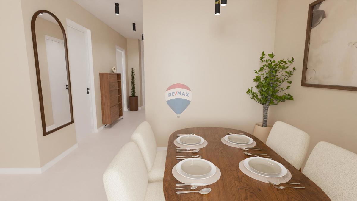 Istra, novogradnja dvosobno stanovanje 73 m²