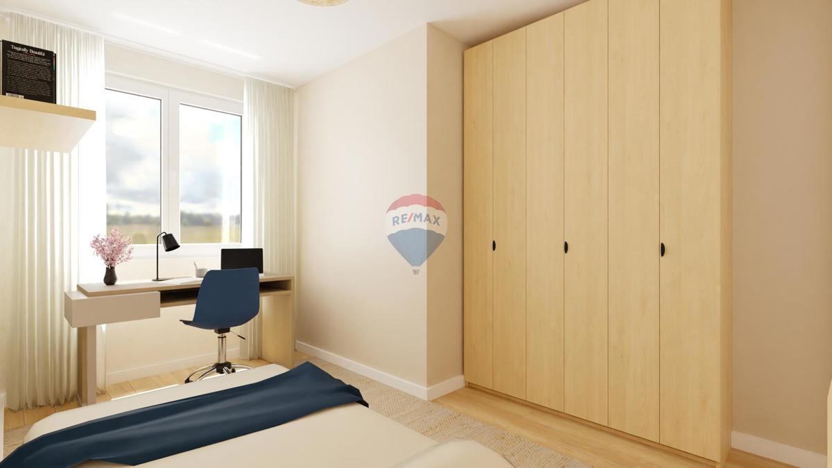 Istra, novogradnja dvosobno stanovanje 73 m²