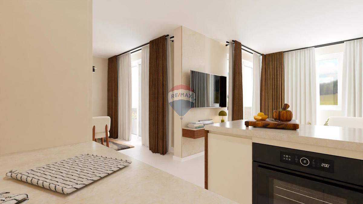 Istra, novogradnja dvosobno stanovanje 73 m²