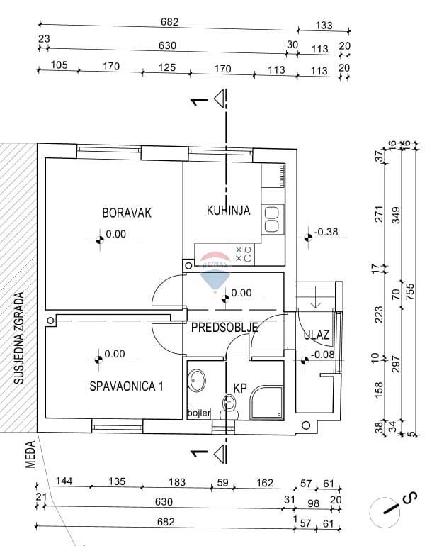 Hiša Kustošija, Črnomerec, 137,84m2