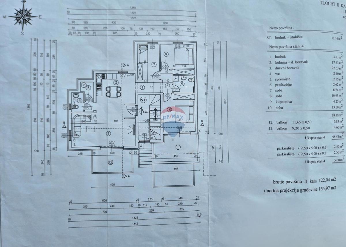 Stanovanje/Apartma Podmurvice, Rijeka, 103,53m2