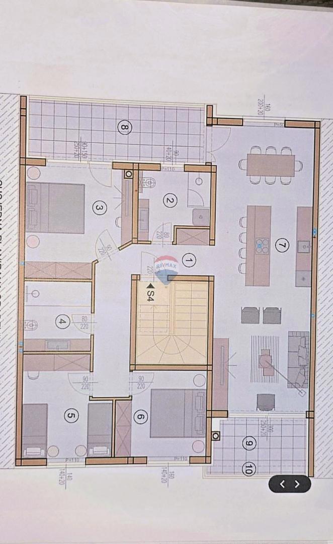 Stanovanje/Apartma Valdebek, Pula, 118m2