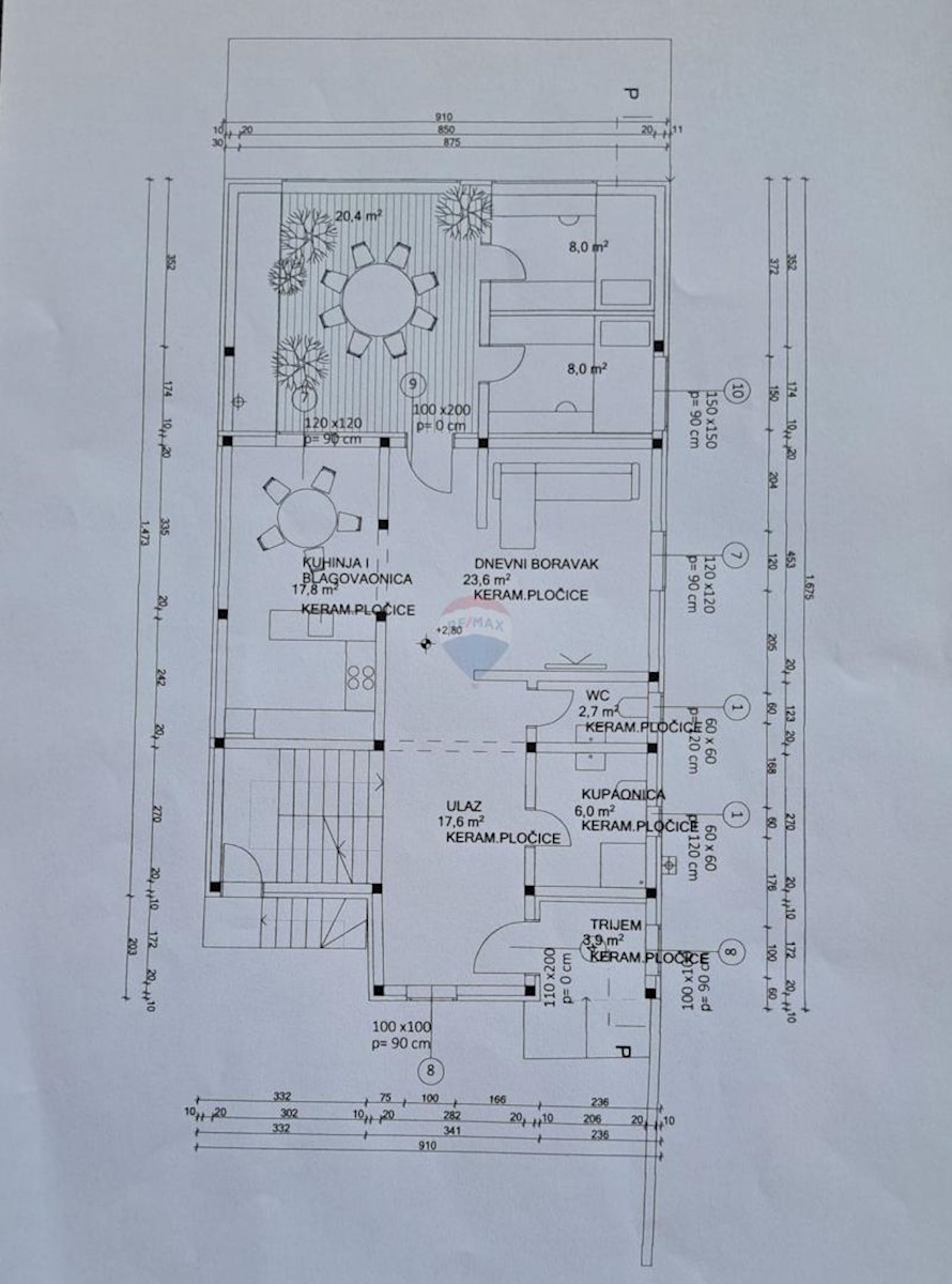 Stanovanje/Apartma Perivoj, Samobor, 150m2