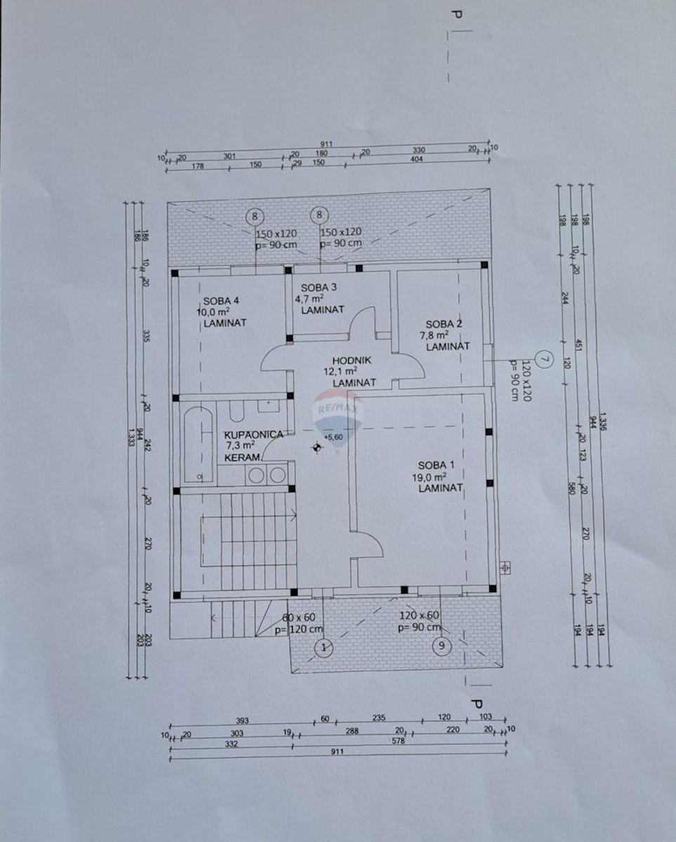 Stanovanje/Apartma Perivoj, Samobor, 150m2