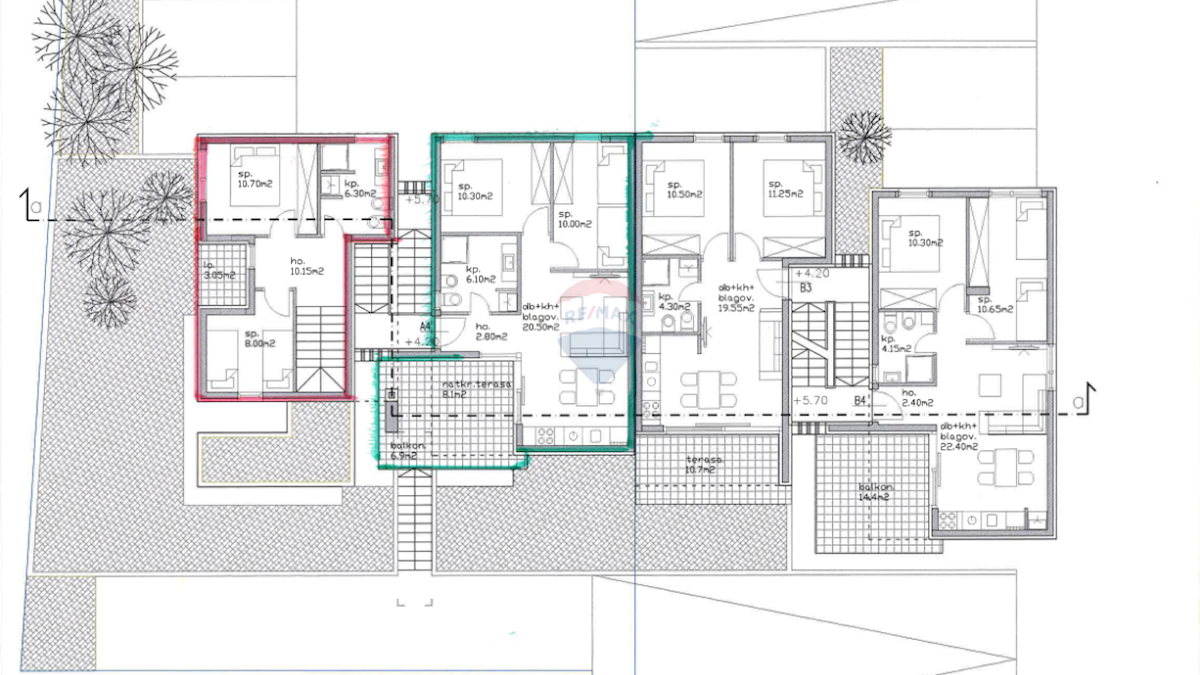 Stanovanje/Apartma Lovrečica, Umag, 49,70m2