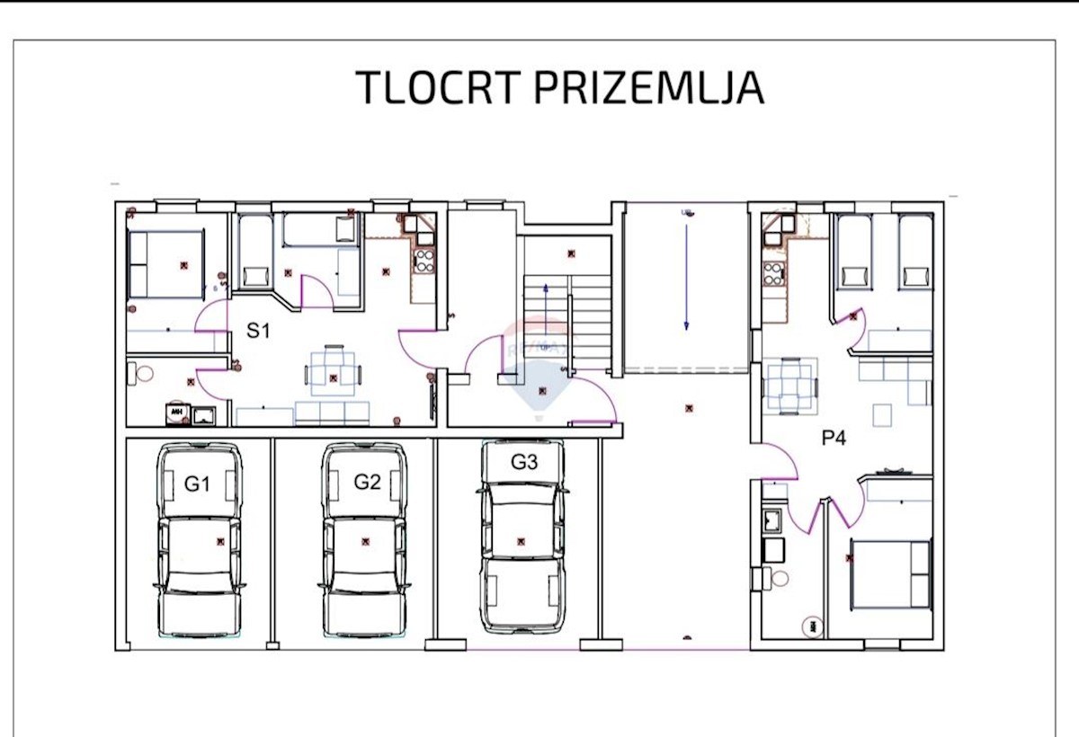 Stanovanje/Apartma Monvidal, Pula, 59,50m2