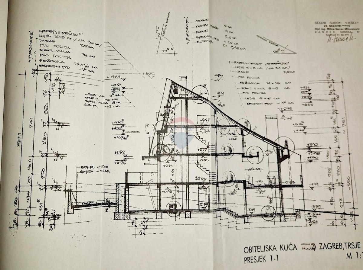 Hiša Bijenik, Črnomerec, 250m2