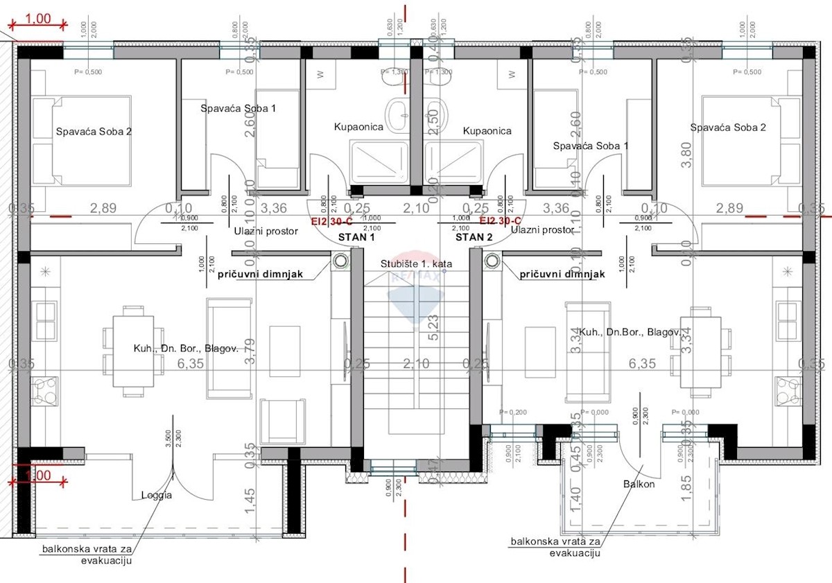 Stanovanje/Apartma Valdebek, Pula, 55m2