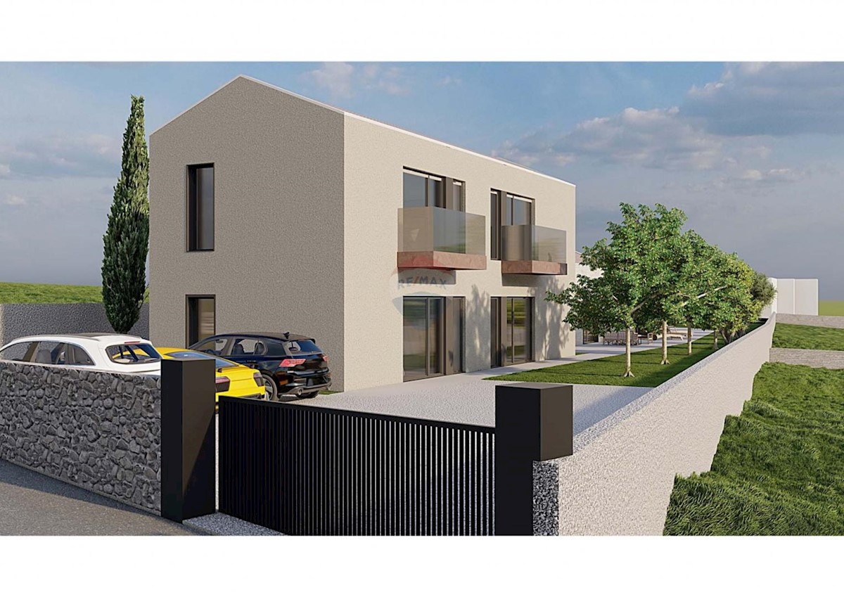 ISTRIA, ST. LOVREČ - Construction land 1313 m2 with project 