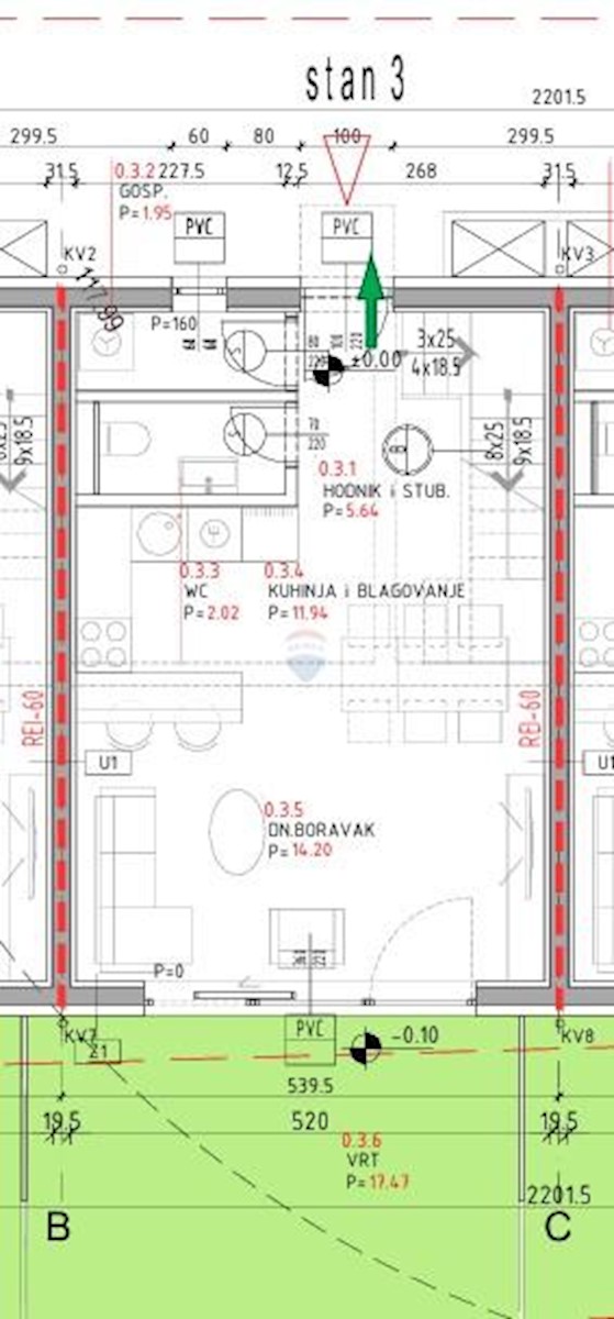 Stanovanje/Apartma Blato, Novi Zagreb - Zapad, 111m2