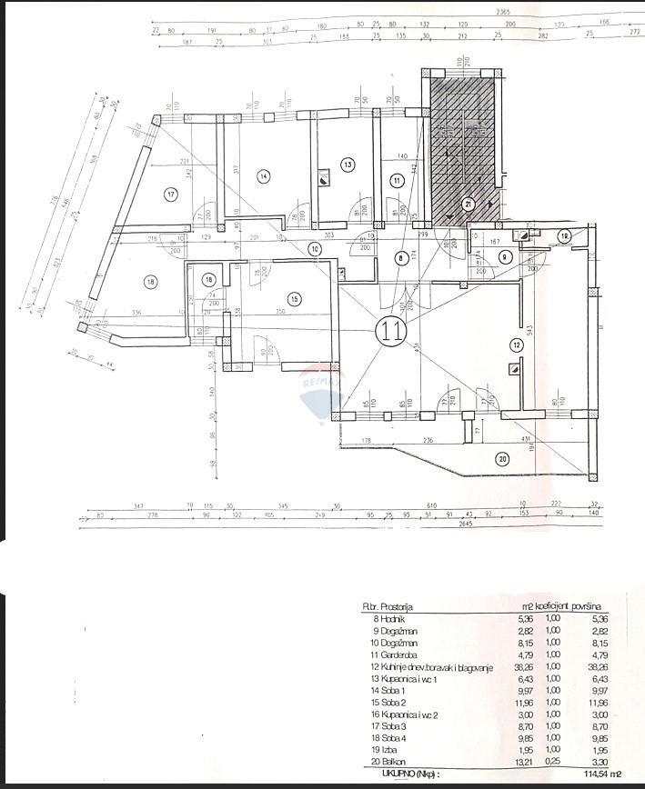 Stanovanje/Apartma Centar, Gornji Grad - Medveščak, 115m2