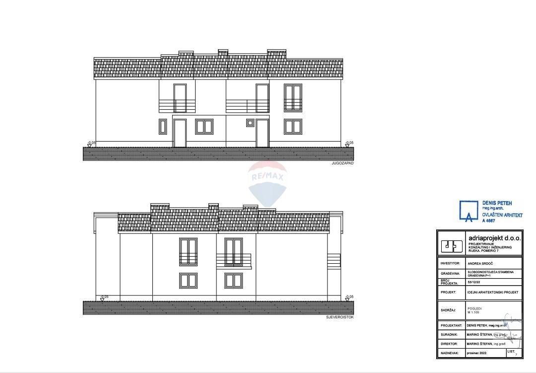 Stavbno zemljišče Sveti Vid-Miholjice, Malinska-Dubašnica, 980m2