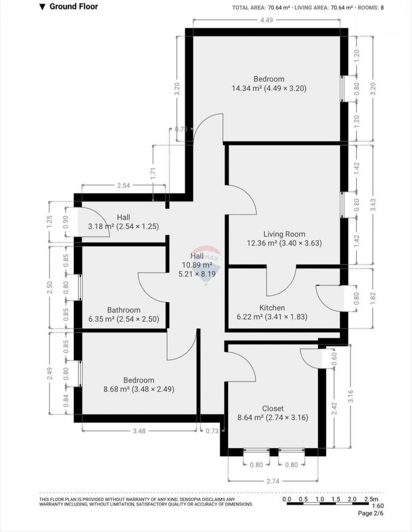 Stanovanje/Apartma Marinići, Viškovo, 69,30m2