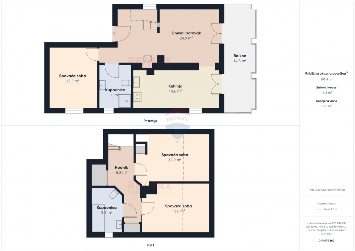 Stanovanje/Apartma Ližnjan, 76,16m2
