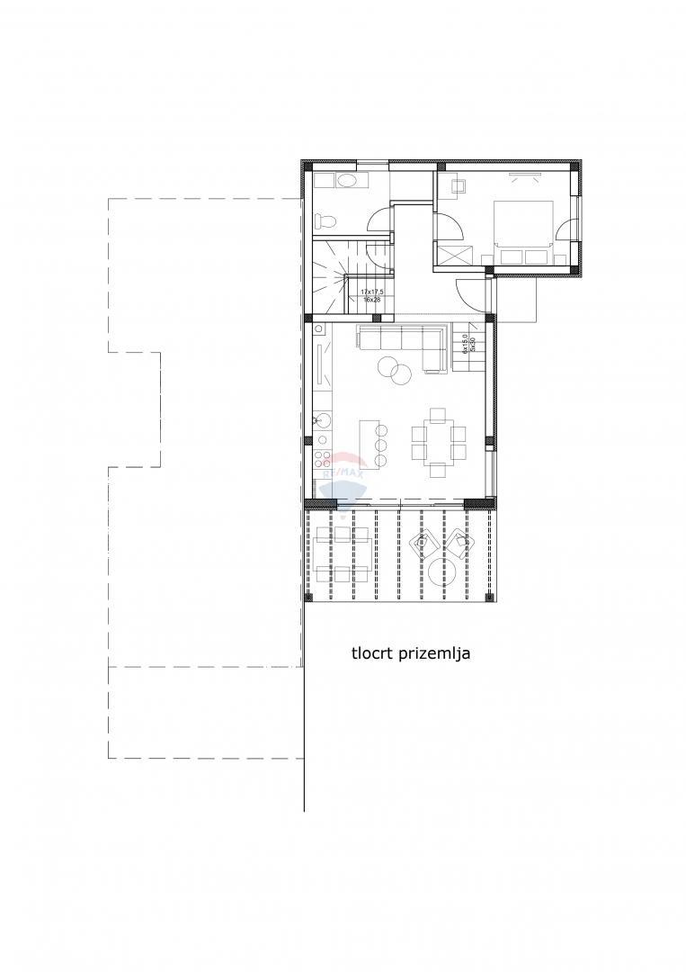 ISTRIA, SVETVINČENAT – Modern Semi-Detached House with Pool
