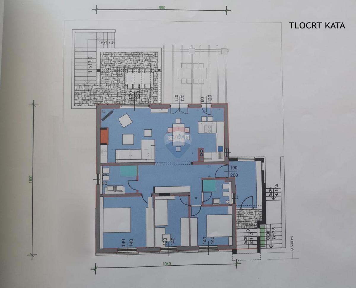 Hiša okolica Pule, Pula, 250m2