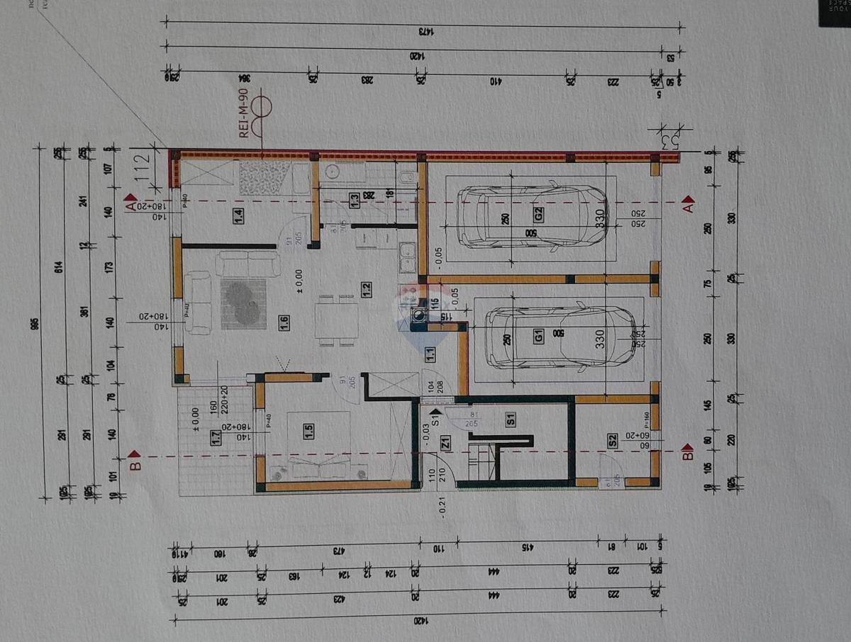Stanovanje/Apartma Medulin, 61,22m2