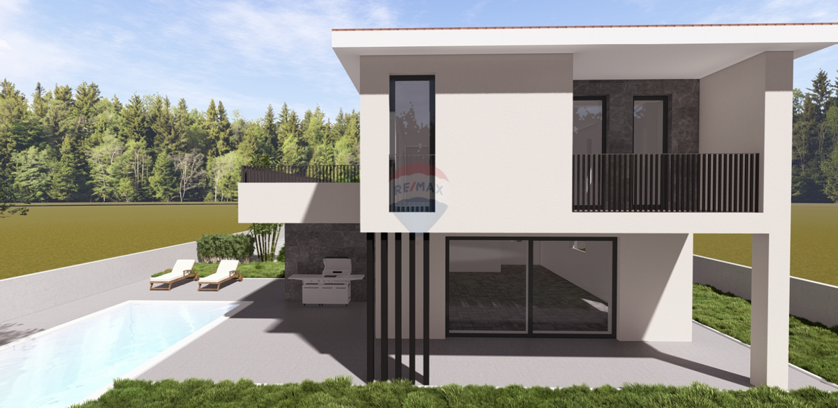 Stavbno zemljišče Malinska, Malinska-Dubašnica, 573m2