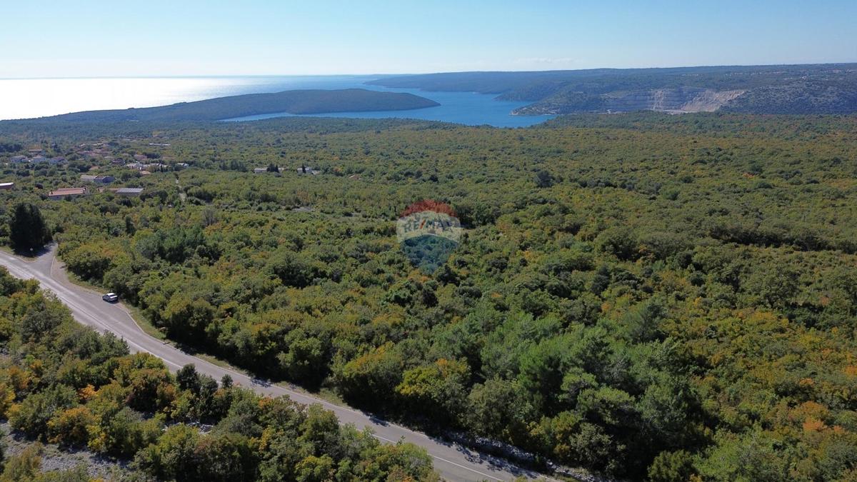 ISTRIA, LABIN - Land with a sea view