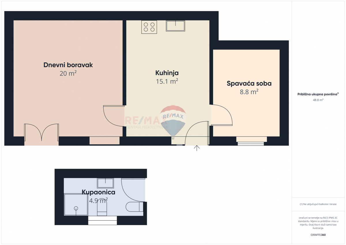 Istra, Pula – Stanovanje v središču mesta